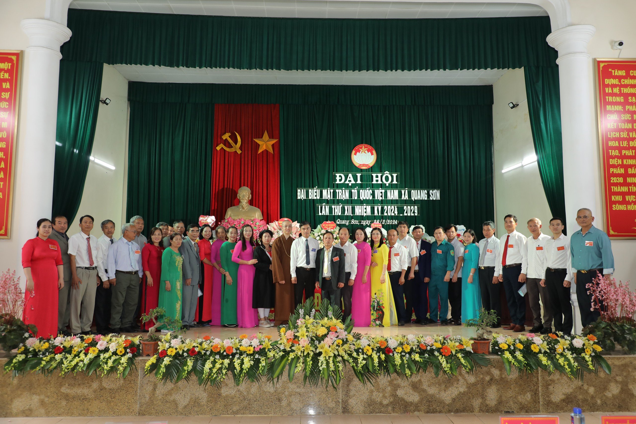 Đại hội đại biểu Ủy ban MTTQ Việt Nam xã Quang Sơn lần thứ XII,  nhiệm kỳ 2024 – 2029
