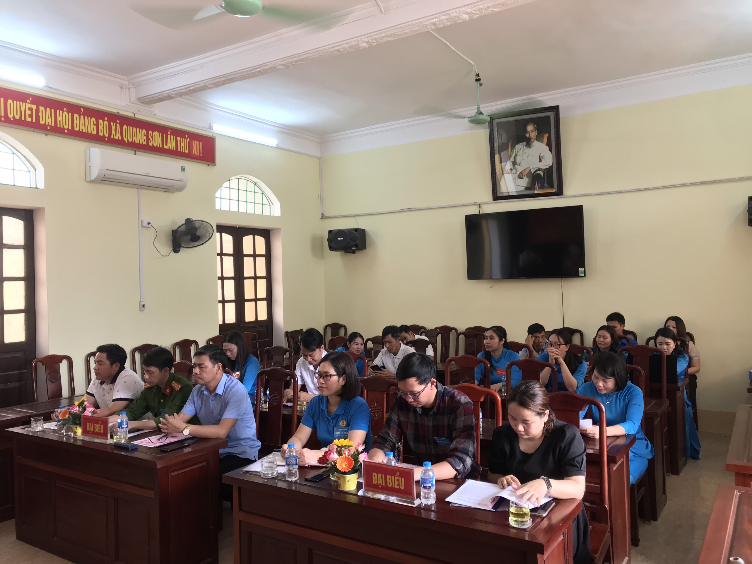 Đại hội công đoàn cơ sở xã Quang Sơn lần thứ V, nhiệm kỳ 2023-2028
