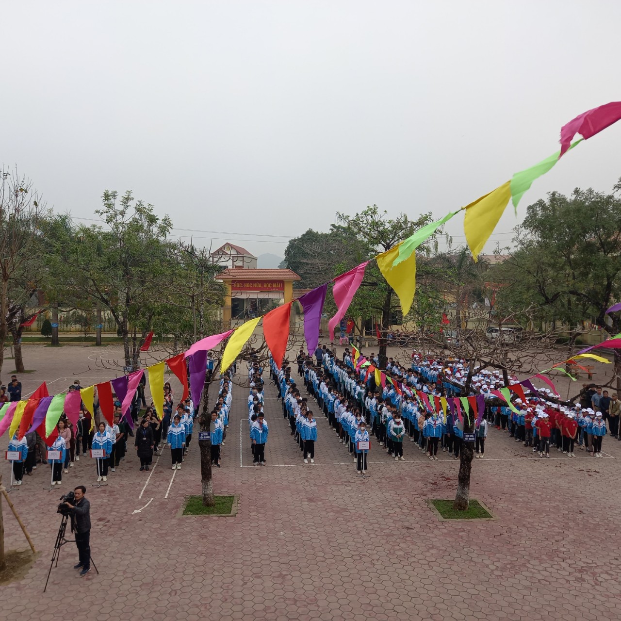Xã Quang Sơn  tổ chức Lễ phát động tháng hoạt động TDTT và Ngày chạy Olympic vì sức khỏe toàn dân năm 2023
